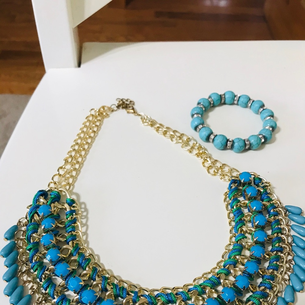 Turquoise bracelet. - Picture 2 of 3